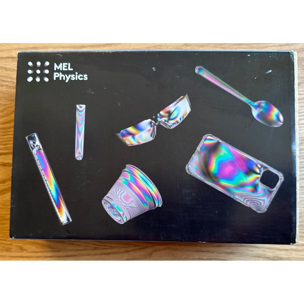 MEL Physics Polarized Light 3-Experiment Kit STEM MEL Science Ages 8+ Homeschool